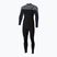 Costum de înot pentru bărbați O'Neill Epic 5/4 Chest Zip Full black/slate/smoke
