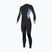 Costum de înot pentru femei O'Neill Bahia 3/2 Back Zip Full IQ5 black/surf abstract/chambray blue