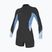 Costum de înot pentru femei O'Neill Bahia 2/1 mm Back Zip Spring tempered steel/surf abstract