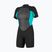 Costum de înot pentru femei O'Neill Reactor-2 2mm Back Zip SS Spring IS7 black/light aqua