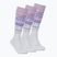 Șosete de schi Surfanic Pro Tech Fairisle 3 pak ice lilac