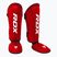Apărători pentru tibie RDX T1 Shin Instep Guards red/white
