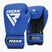 Mănuși de box RDX Apex Sparring Training Boxing Hook & Loop blue