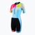 Costum de triatlon pentru femei ZONE3 Activate+ Trisuit neon/black