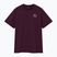 Tricou de ciclism Endura Stacked Logo Graphic Tee black cherry