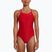 Costum de baie dintr-o piesă pentru femei Nike Solid Racerback university red