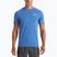 Tricou de antrenament pentru bărbați Nike Heather albastru marin NESSA589-494