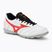 Încălțîminte de fotbal pentru copii Mizuno MRL Sala Club TF Jr white/radiant red