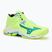 Încălțăminte de volei Mizuno Wave Lightning Z8 Mid neo lime/black/splish splash