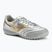 Încălțăminte de fotbal pentru bărbați Mizuno Morelia Sala Pro TF galaxy silver/gold/gold