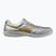 Încălțăminte de fotbal pentru bărbați Mizuno Morelia Sala Pro TF galaxy silver/gold/gold