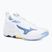 Încălțăminte de volei Mizuno Wave Momentum 3 white/bellwether blue/bel air blue