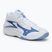 Încălțăminte de volei Mizuno Thunder Blade Z Mid white/bellwether blue/bel air blue