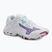Pantofi de volei damă Mizuno Wave Lightning Z8 alb/violet indigo/camelliaros