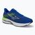 Încălțăminte de alergare pentru bărbați Mizuno Wave Inspire 21 reflex blue c/white/green gecko
