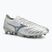 Încălțăminte de fotbal pentru bărbați Mizuno Morelia Neo IV β Elite Md galaxy silver/8605C/Cool gray 3c