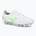Încălțăminte de fotbal pentru bărbați Mizuno Morelia Neo IV Pro Mix white/neon green/cool gray 3c