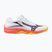Încălțăminte de volei pentru copii Mizuno Lightning Star Z7 alb/coral aprins 2/citrus