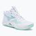 Încălțăminte de volei pentru femei  Mizuno Wave Momentum Elite Mid white/blue tint
