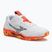 Încălțăminte de handbal Mizuno Wave Stealth 6 white/fiery coral 2/citrus
