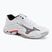Încălțăminte de volei Mizuno Wave Lightning Elite white/black/fiery red