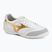 Încălțăminte de fotbal Mizuno Morelia Sala Pro IN white/football gold/galaxy sil
