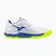 Încălțăminte de tenis pentru bărbați Mizuno Wave Enforce Court CC white/dazzling blue/lightning