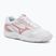 Încălțăminte de volei pentru femei Mizuno Cyclone Speed 5 white/rose elegance/lava falls
