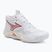 Încălțăminte de volei pentru femei Mizuno Wave Momentum Elite Mid white/rose elegance/lava falls