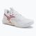 Încălțăminte de volei pentru femei Mizuno Wave Momentum Elite white/rose elegance/lava falls