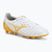 Încălțăminte de fotbal Mizuno Morelia Neo IV Pro FG white/mp gold/cool gray 3c