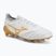 Încălțăminte de fotbal Mizuno Morelia Neo IV Beta Elite FG white/mp gold/cool gray 3c