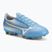 Încălțăminte de fotbal pentru copii Mizuno Alfa III Select Jr FG celeste/white