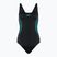 Speedo Placement Muscleback costum de baie dintr-o bucată negru 8-00305814837