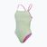 Costum de baie dintr-un element Speedo Solid Lattice Tie-Back matcha green