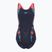 Costum de baie dintr-o piesă pentru femei Speedo Placement Laneback zoom boom placement/true navy
