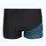 Boxeri de înot pentru bărbați Speedo Medley Logo Aquashort black/picton blue