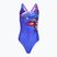 Costum de baie întreg pentru femei Speedo Placement Digital Powerback molten blend/cobalt pop