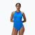 Costum de baie întreg pentru femei Speedo Racer Zip with Built in Swim Bra lagoon blue