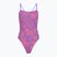 Costum de baie întreg pentru femei Speedo FL Printed Web Back coral cluster/indigo glow