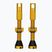Set de supape presta Peaty's X Chris King MK2 Tubeless Valves 42 mm gold
