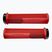 Mânere de ghidon Peaty's Monarch Knurl Thin red