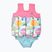 Costum de baie pentru copii Splash About Balloons roz FSZUA1