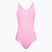 Costum de baie o piesă pentru femei Nike Hydrastrong Solid Fastback roz NESSA001-660
