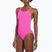 Costum de baie dintr-o bucată pentru femei Nike Hydrastrong Solid Fastback fire pink