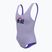 Costum de baie dintr-o bucată pentru copii Nike Multi Logo U-Back lilac bloom