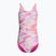 Costum de baie dintr-o piesă pentru femei Nike Hydrastrong Multi Print Fastback warm multi