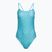 Costum de baie dintr-o piesă pentru femei Nike Hydrastrong Multi Print Cutout blue