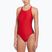 Costum de baie dintr-o piesă pentru femei Nike Logo Tape Fastback university red