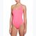 Costum de baie dintr-o piesă pentru femei Nike Essential Asymmetrical hyper pink